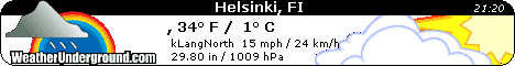 Click for Helsingfors, Finland Forecast