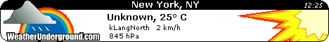 Click for New York, New York Forecast